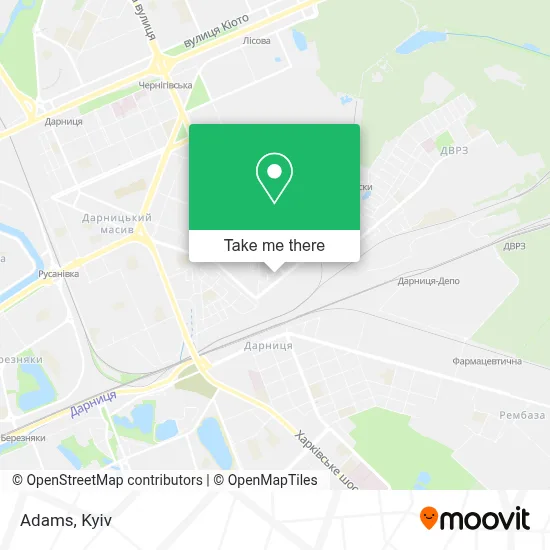 Adams map