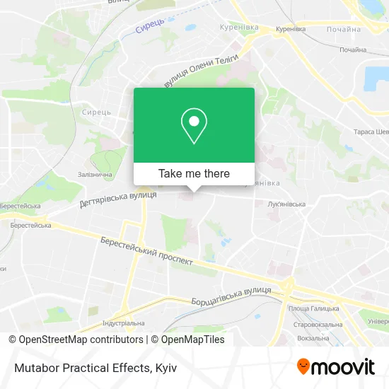 Mutabor Practical Effects map