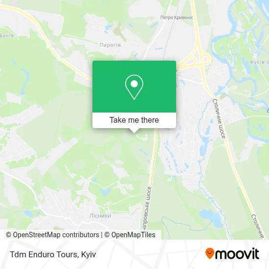 Tdm Enduro Tours map