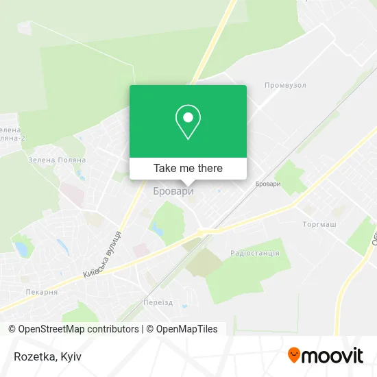 Rozetka map