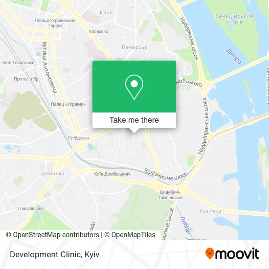 Development Clinic map