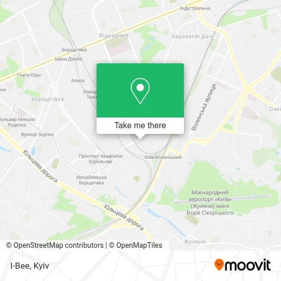 I-Bee map