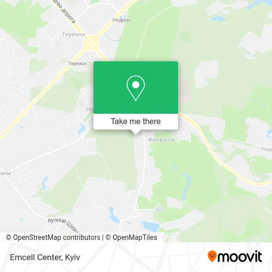 Emcell Center map