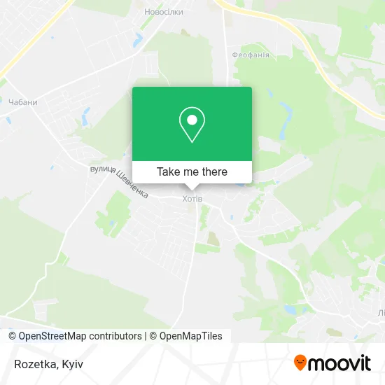 Rozetka map