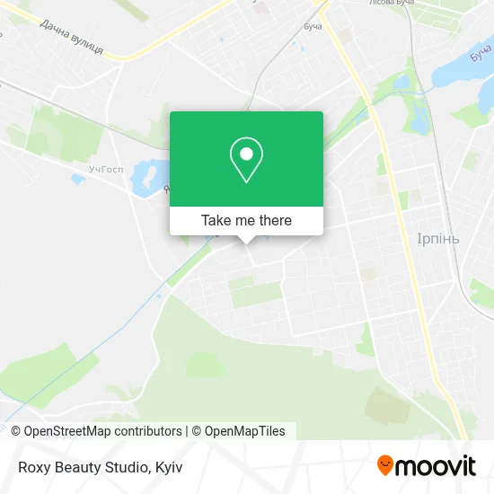 Roxy Beauty Studio map