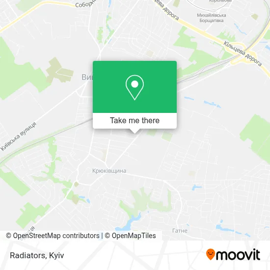 Radiators map