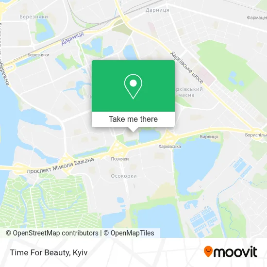 Time For Beauty map