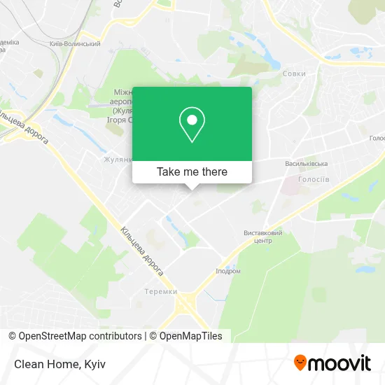 Clean Home map
