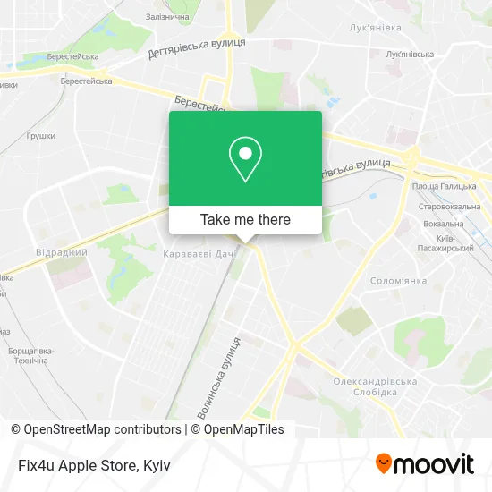 Fix4u Apple Store map