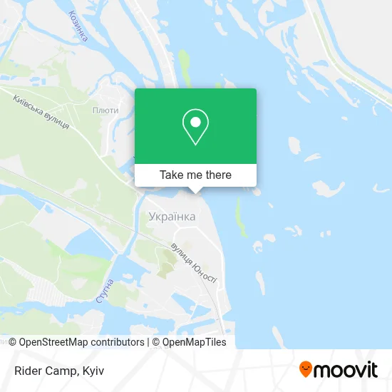 Rider Camp map