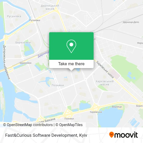 Fast&Curious Software Development map