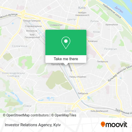 Investor Relations Agency map