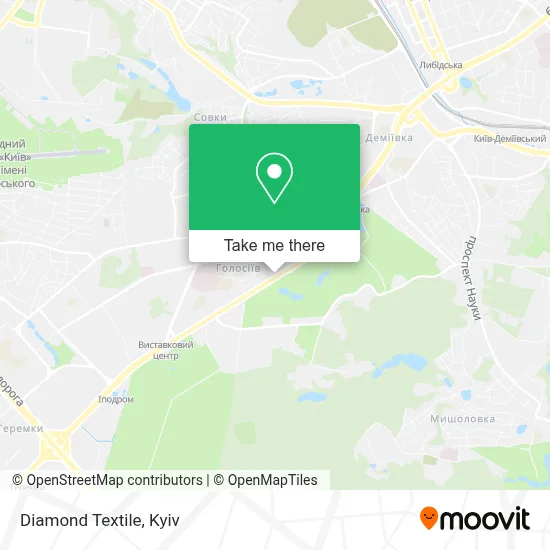Diamond Textile map