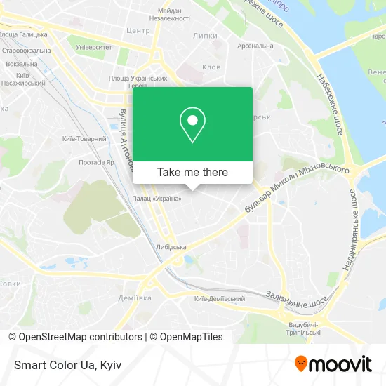 Smart Color Ua map