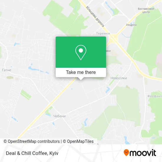 Deal & Chill Coffee map