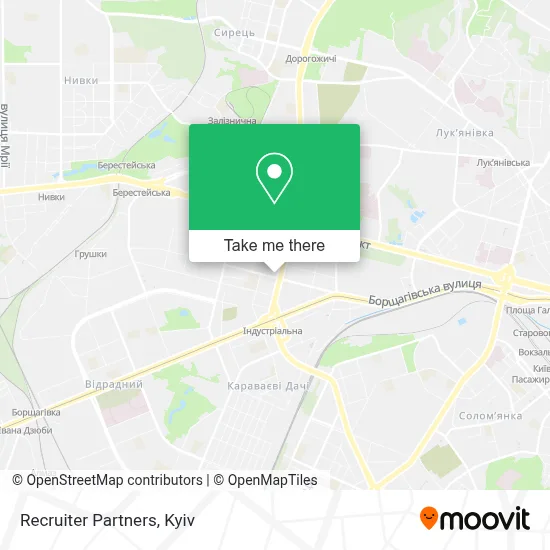 Recruiter Partners map