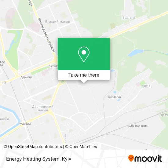 Energy Heating System map