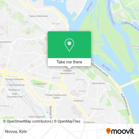Novus map