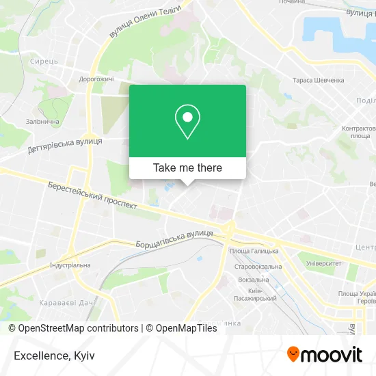 Excellence map