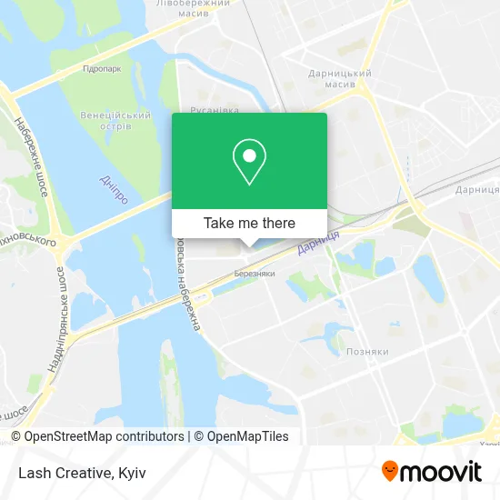 Lash Creative map