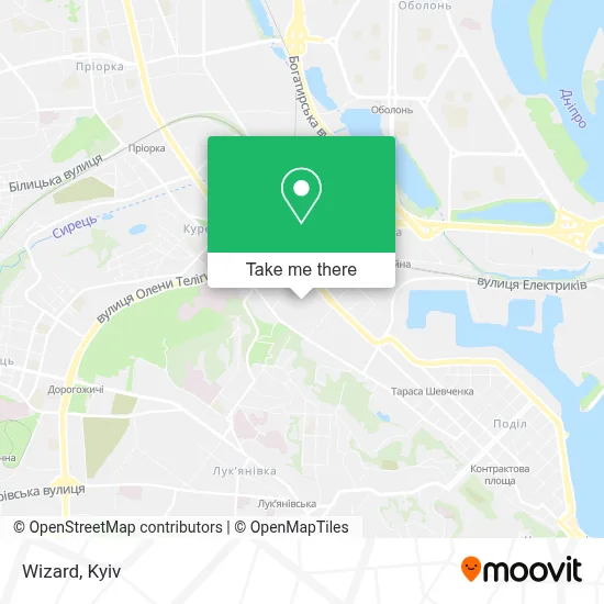Wizard map