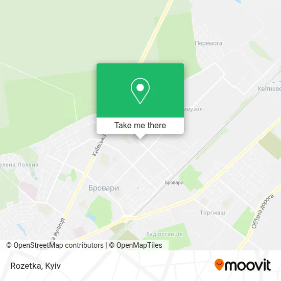 Rozetka map