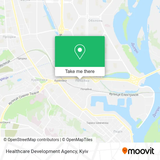 Healthcare Development Agency map