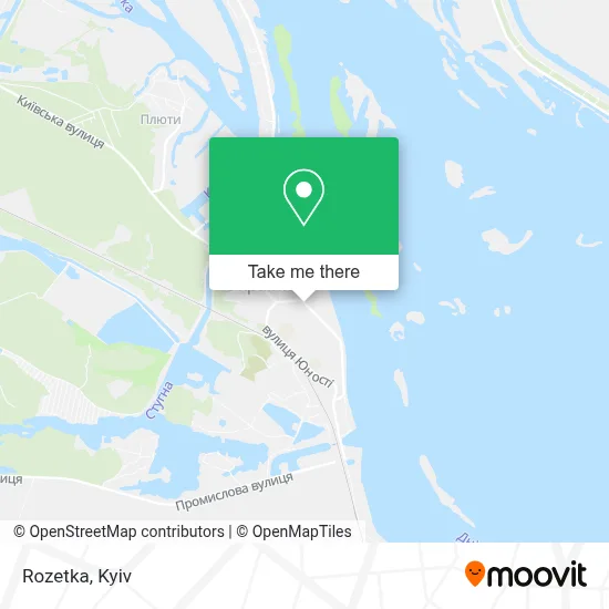 Rozetka map