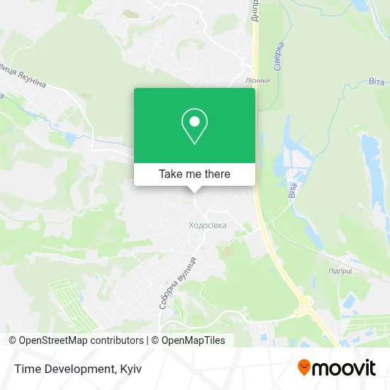 Time Development map