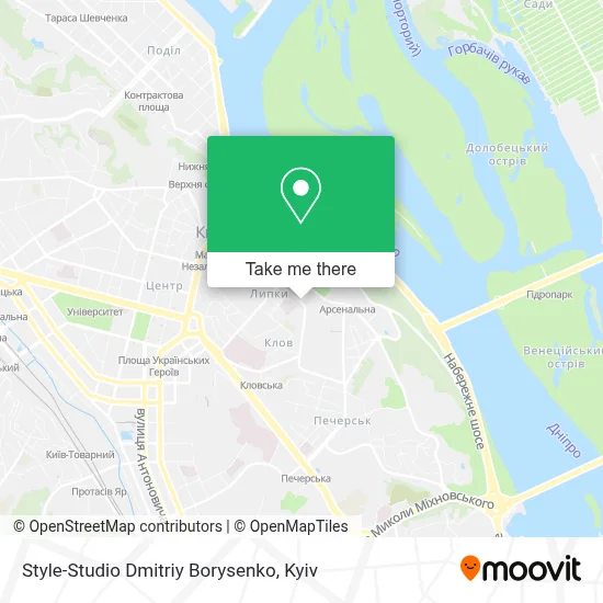 Style-Studio Dmitriy Borysenko map