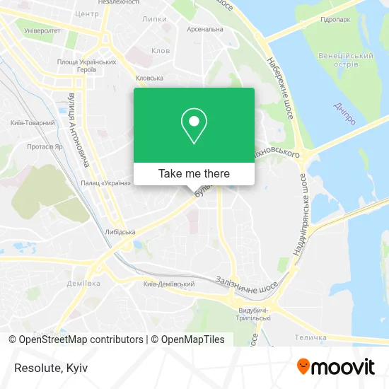 Resolute map
