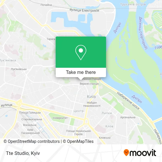 Tte Studio map