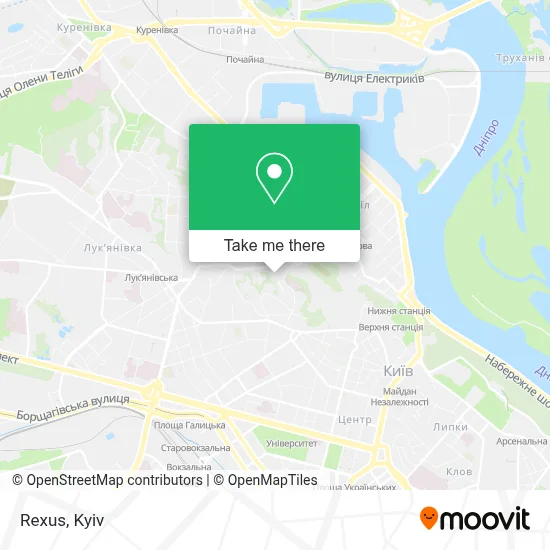 Rexus map