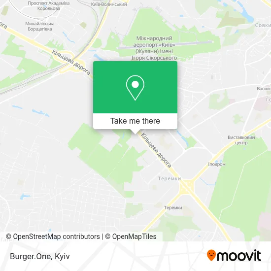 Burger.One map