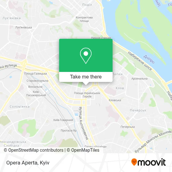Opera Aperta map