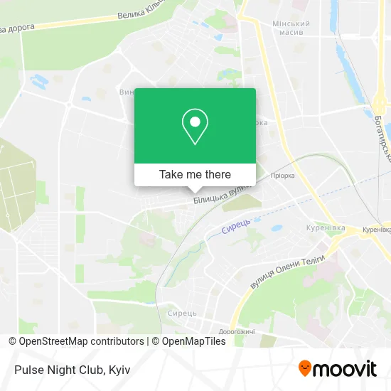 Pulse Night Club map