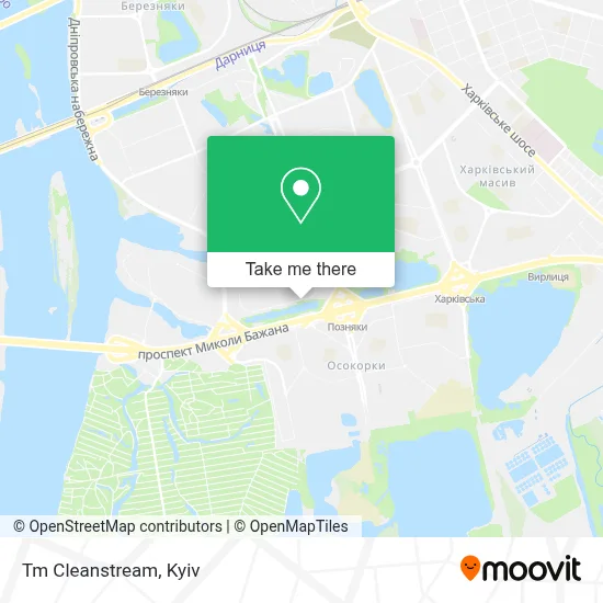 Tm Cleanstream map