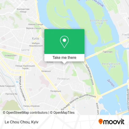 Le Chou Chou map