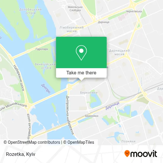 Rozetka map