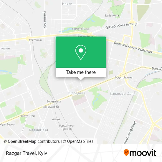 Razgar Travel map