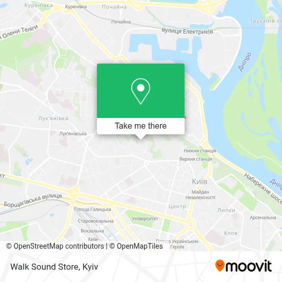 Walk Sound Store map