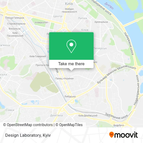 Design Laboratory map