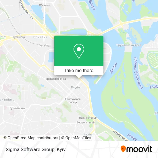 Sigma Software Group map