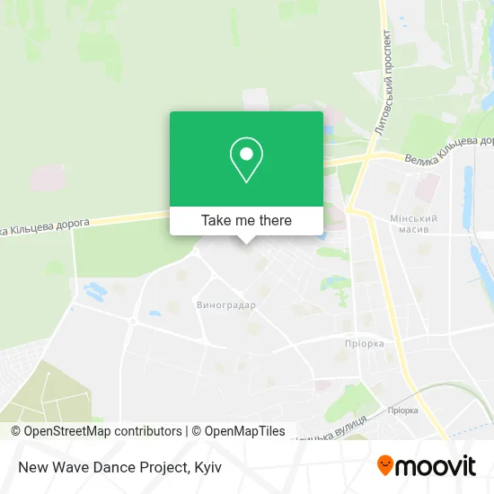 New Wave Dance Project map