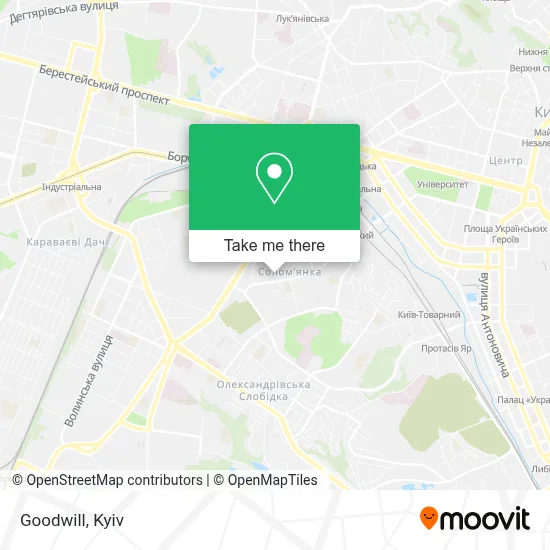 Goodwill map