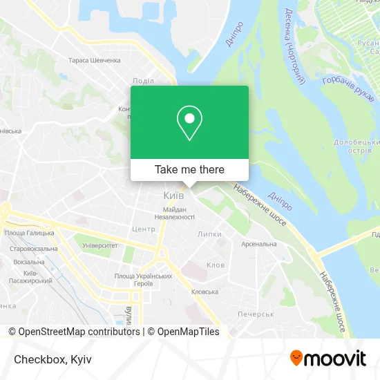 Checkbox map