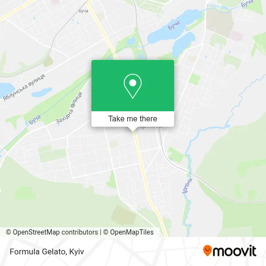 Formula Gelato map