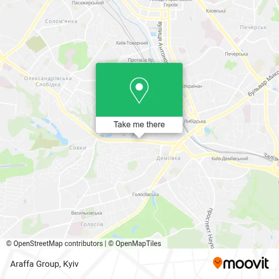 Araffa Group map