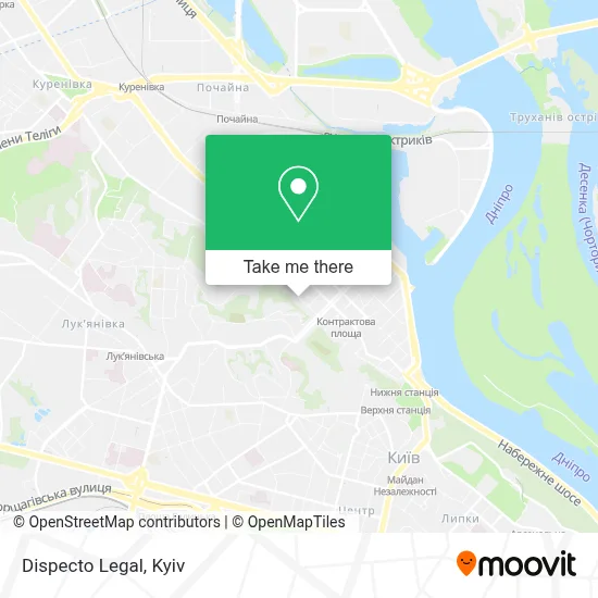 Dispecto Legal map