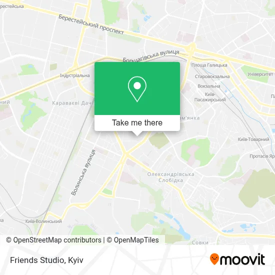 Friends Studio map